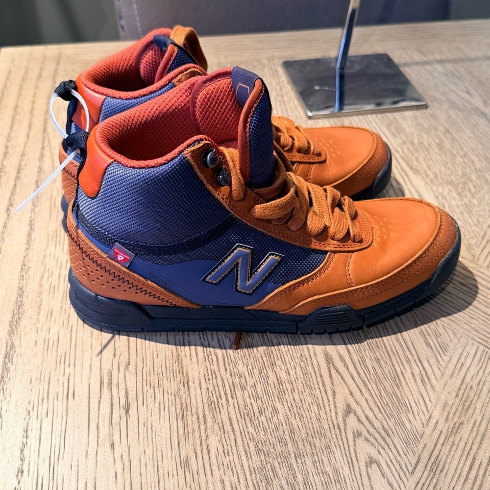 New Balance Numeric 440 Trail Unisex Brown with Navy Men`s Size 7 Women’s 8.5 - Picture 5 of 9
